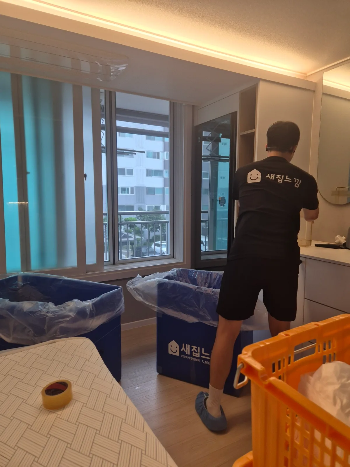 인천 새집느낌 전용 이사 박스·크레이트 적재